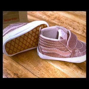 Adorable baby girl vans